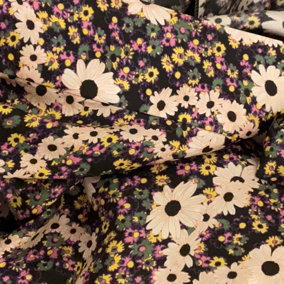 🆕 SANDRO Enrika Paisly -Print Silk Midi Multicolore Floral Wrap Belted Dress💃 - Picture 12 of 12